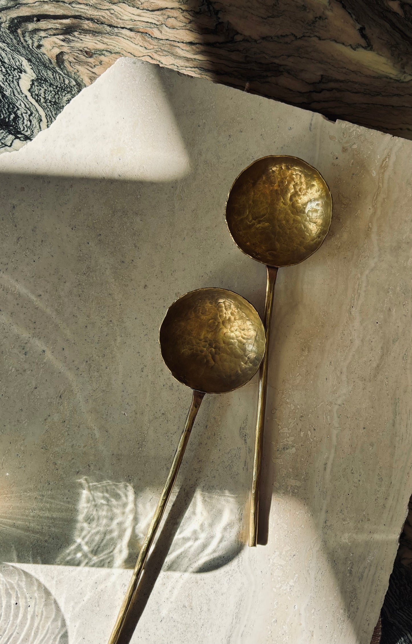 Brass Serving Spoon