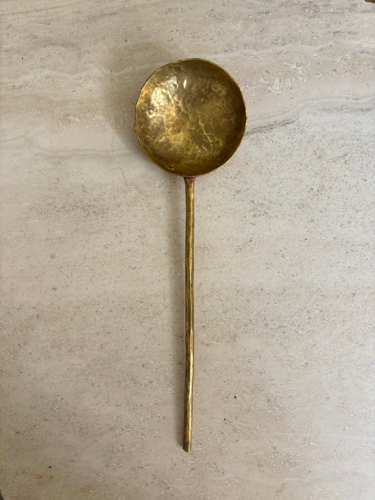 Brass Serving Spoon