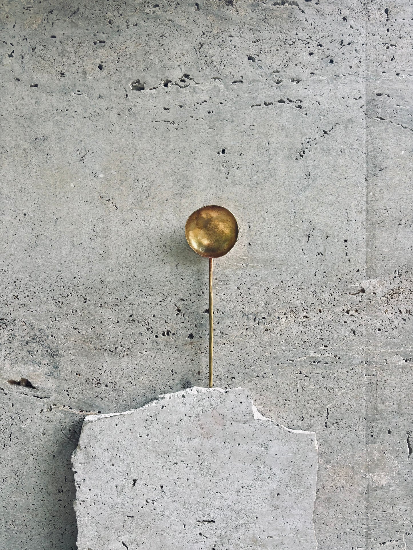 made to order -Brass Serving Spoon