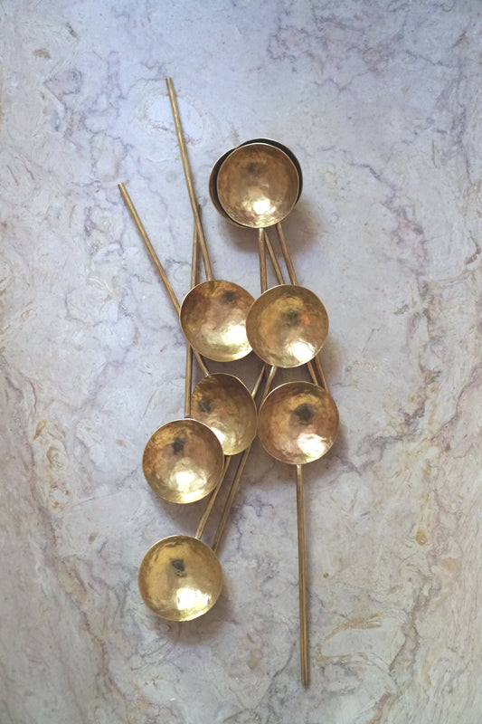 Brass Serving Spoon